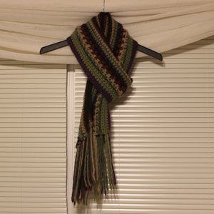 Maurices Multi-Color Knit Neck Scarf